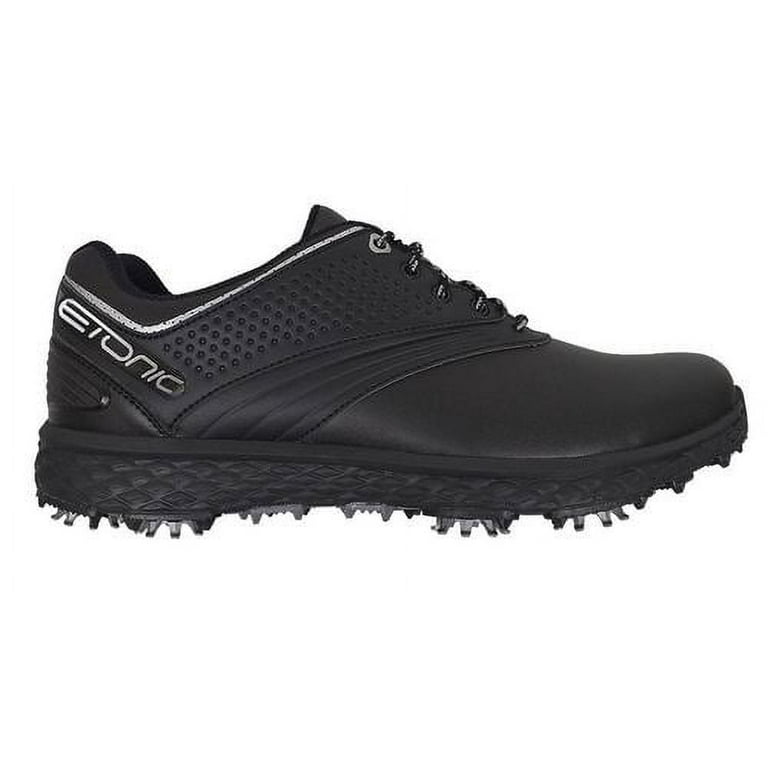 Etonic Men s Golf Shoes Spiked Black Grey Size 8.5 Walmart