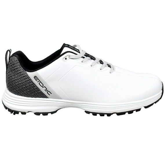 Etonic Mens Stabilizer 3.0 Shoes White/Black Size 7.5 Medium