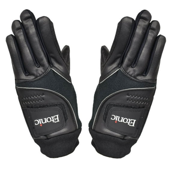 Etonic- Mens Winter Gloves- Black *Medium* Golf