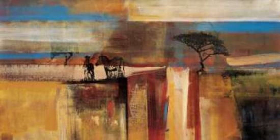 Etosha Zebra Canvas Art - Frances Schandera (10 x 20)