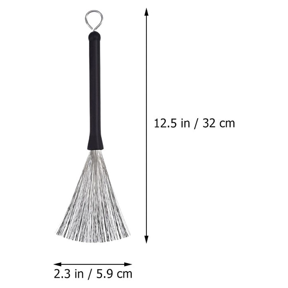 Etractable Drum Brush Drum Wire Brush Drum Percussion Instrument Stainless Steel Wire Brush