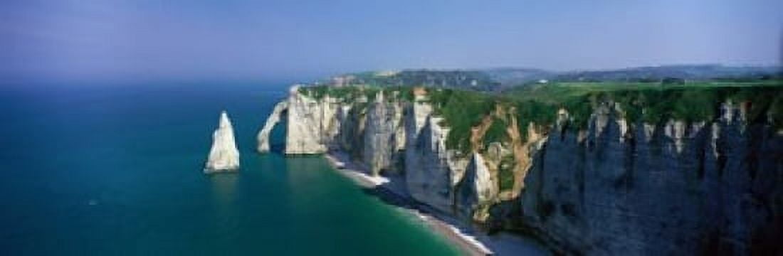 Etretat Normandy France Canvas Art - Panoramic Images (18 x 6)