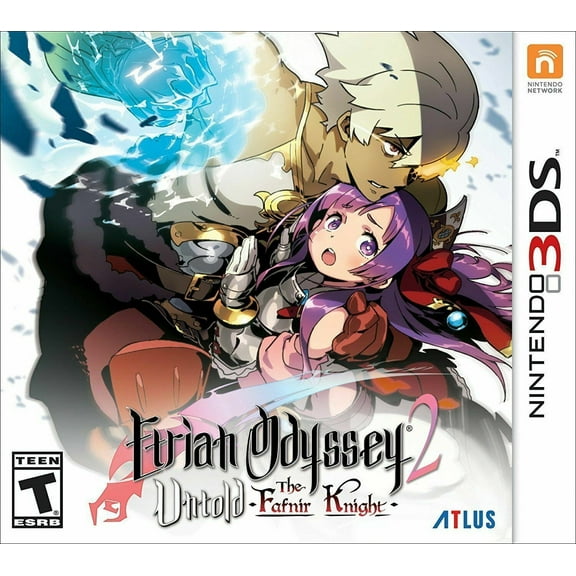 Etrian Odyssey 2 Untold: The Fafnir Knight - Nintendo 3DS [2DS Atlus RPG] NEW