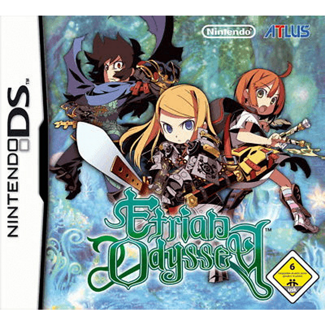 Etrian Odyssey DS NDS Game,US Version