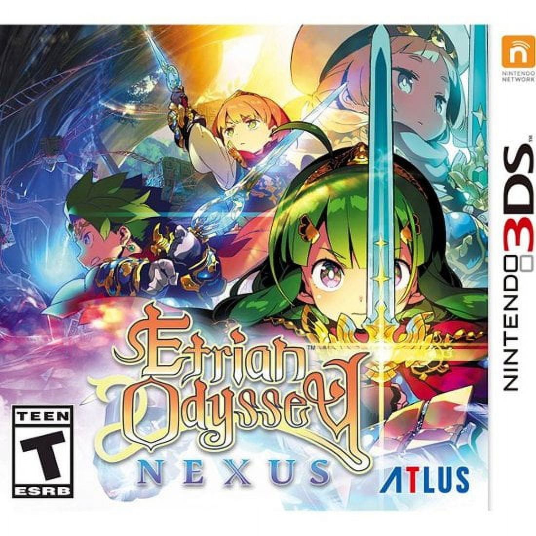Etrian Odyssey Nexus ATLUS Nintendo 3DS 730865300297 - Walmart.com
