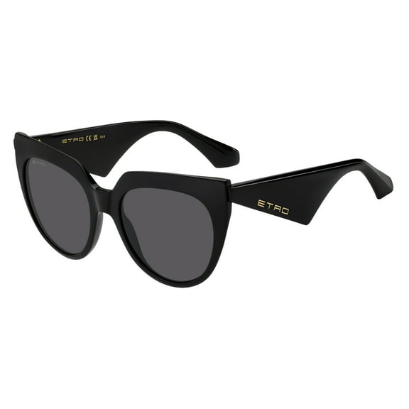 Etro - ETRO 0003/S, Cat Eye acetate women BLACK/GREY