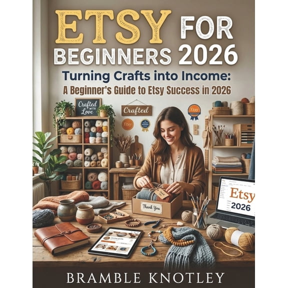 Etsy for Beginners 2026: Turning Crafts into Income: A Beginner's Guide to Etsy Success in 2026, (Paperback)