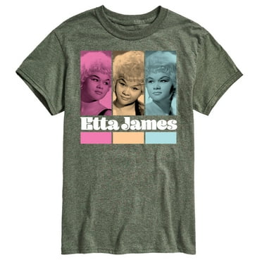 Etta James - Portrait Grid - Men's Short Sleeve Graphic T-Shirt