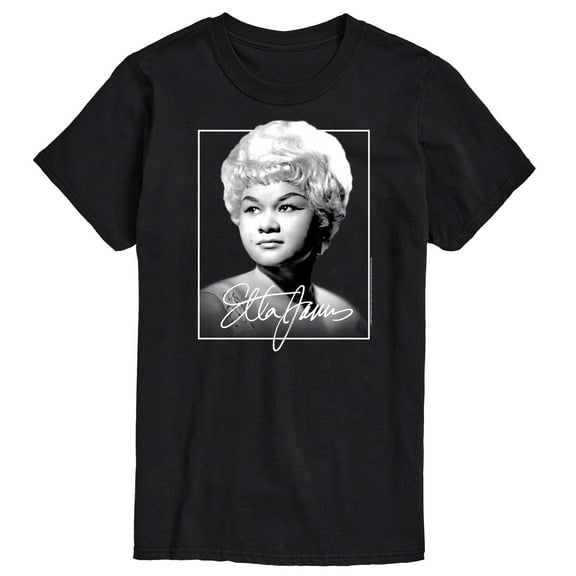 Etta James - Portrait - Men's Short Sleeve Graphic T-Shirt