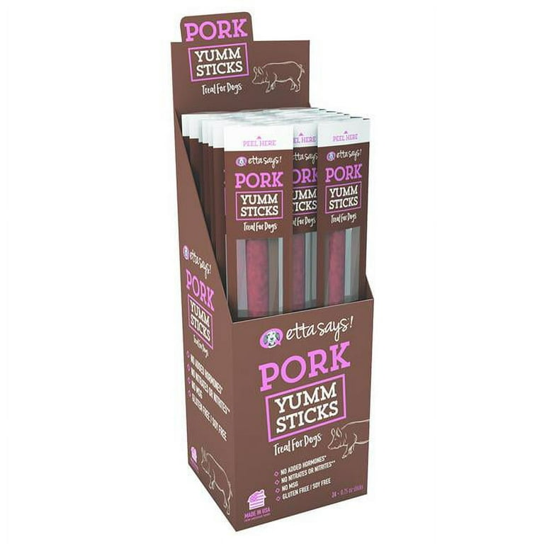 Etta Says! Yum Sticks Pork Dog Treat