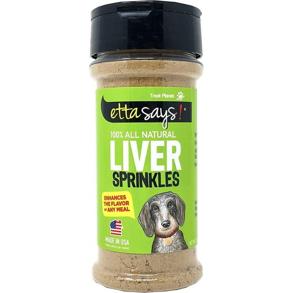 Etta Says! Liver Sprinkles 100% All Natural Liver Dog Treat 3.0 oz