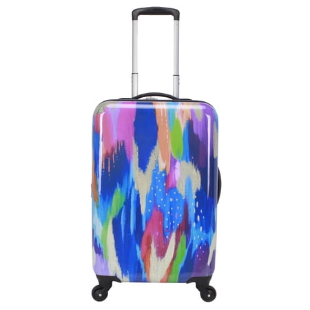 EttaVee Today Is Beautiful 21" Hardside Luggage, Multi Print