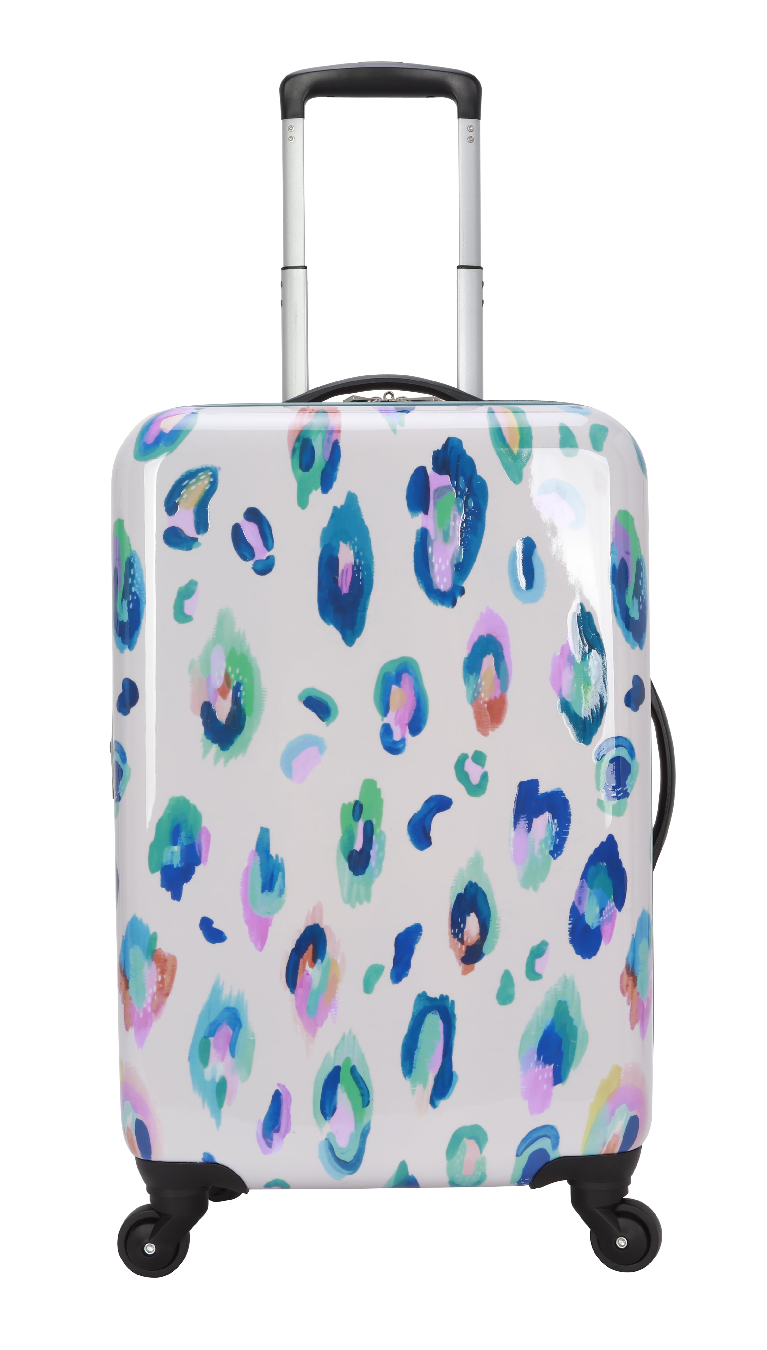 Leopard print hard shell suitcase hotsell