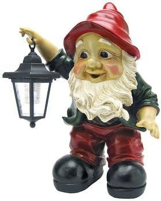 Ettanspalace Garden Gnome With Lantern Statue