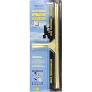 Ettore 10018 Solid Brass Window Squeegee, 18-Inch