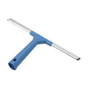 Ettore All Purpose Squeegee - 12 In. Rubber Blade - Window Cleaning Tool