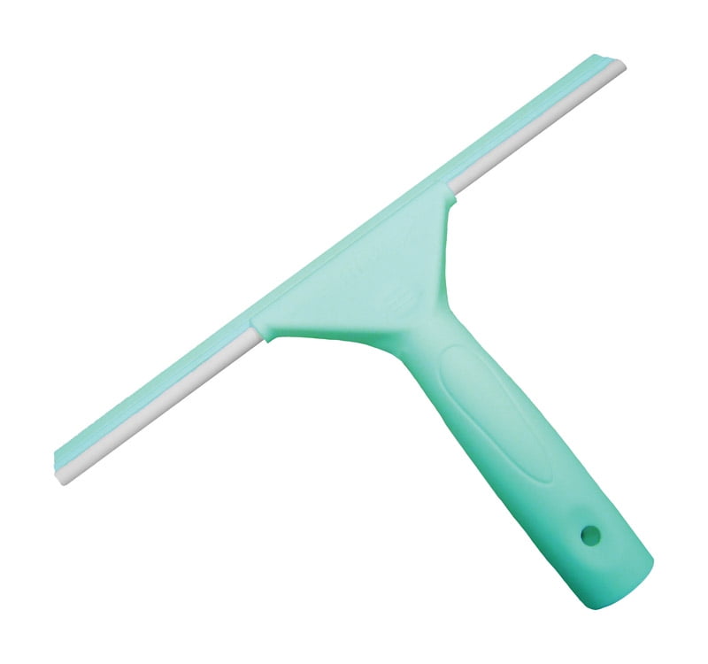 Ettore 14125 Assorted Color Plastic Shower Sweep Squeegee 11 in.