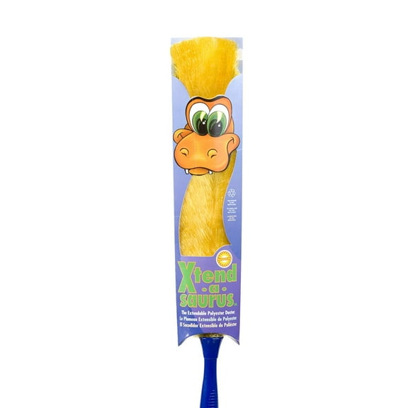 Ettore Products Xtend-A-Saurus Polyester Duster - Extendable - Yellow