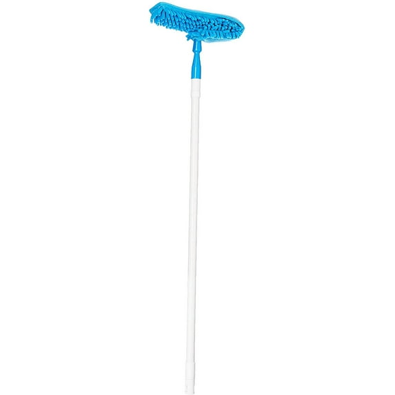 Ettore Microfiber Ceiling Fan Duster with Extension Pole - Extendable Sleeve Duster - Multicolor