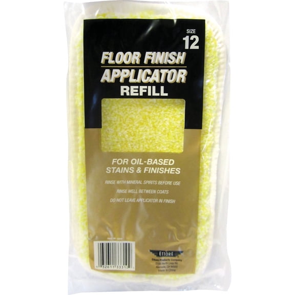 Ettore 33312 Lambswool Wax Applicator Refill, 12-inch