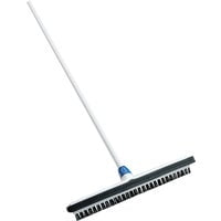 Ettore Wipe N Dry Floor Squeegee with Brush Handle - 18 in - Multicolor