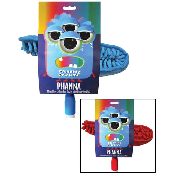 Ettore Cleaning Critters Phanna Critters Ceiling Fan Duster - Pack of 4