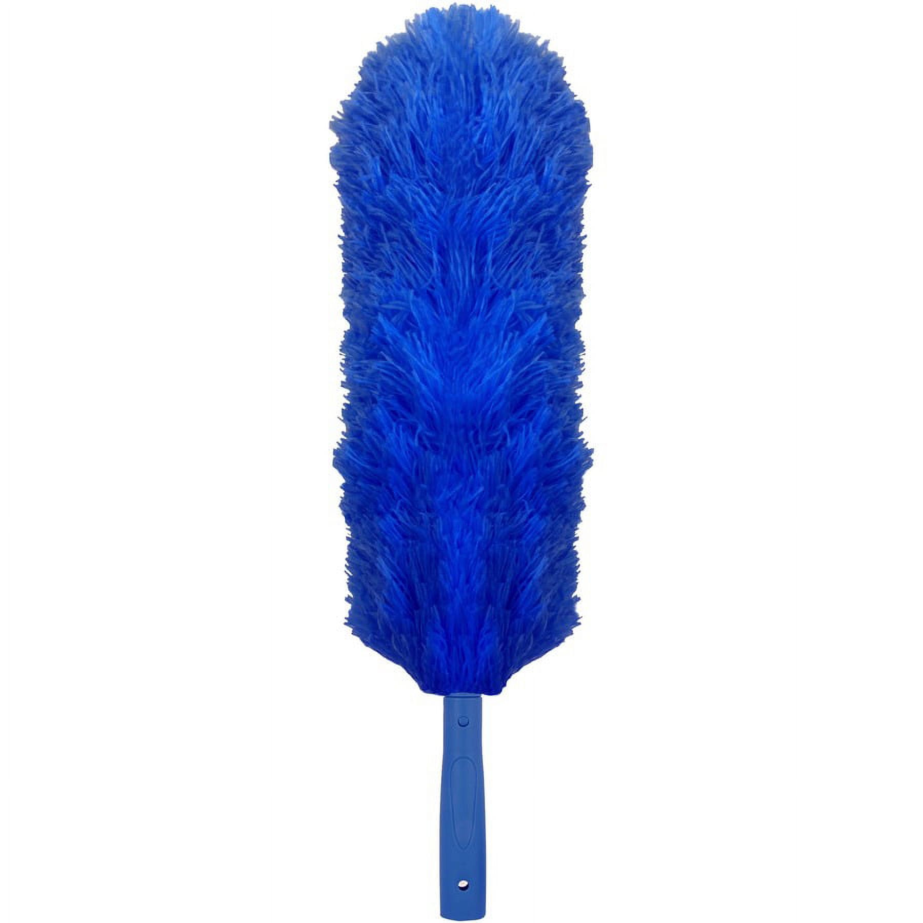 Ettore Microswipe Microfiber Duster - MicroFiber Bristle - 1 Each - Blue Ettore Microswipe Microfiber Duster - MicroFiber Bristle - 1 Each - Blue