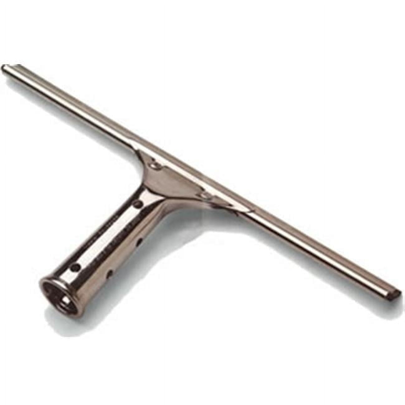 Ettore 8-Inch Silver Aluminum Window Squeegee