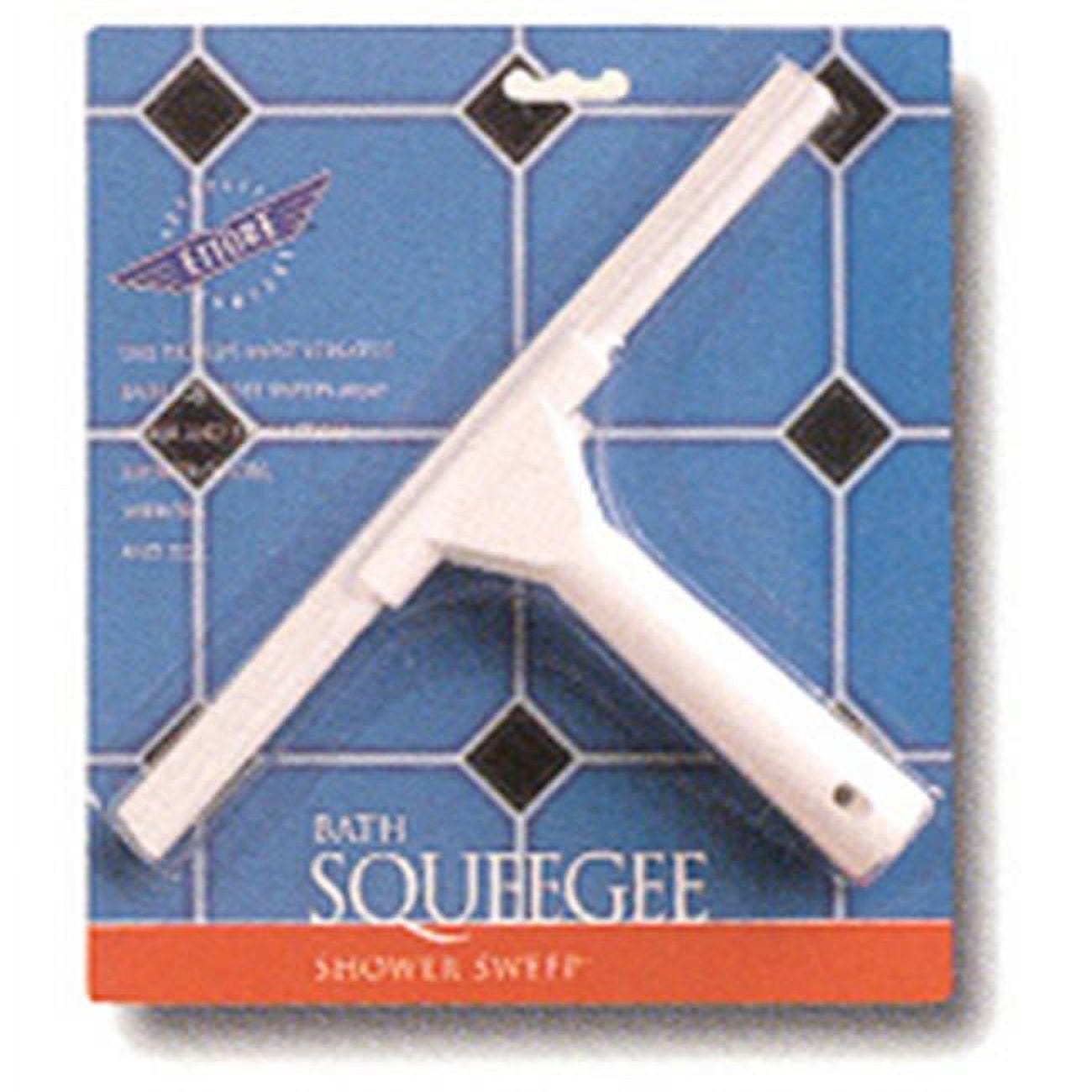 Unger 14 in. Microfiber Window Squeegee and Scrubber with 5 ft. Telescoping Pole