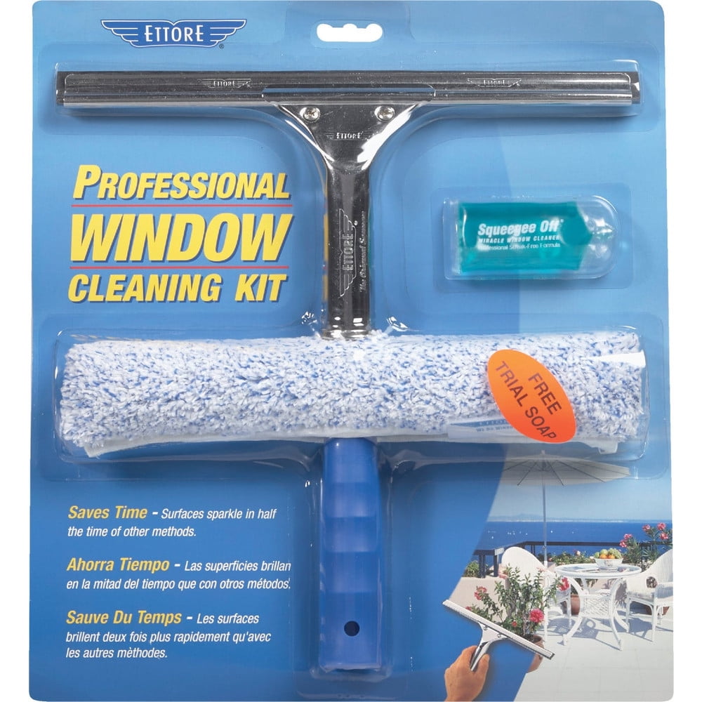 Ettore Rubber Window Cleaning Kit (3-Piece) 04991-S 04991-S 628431
