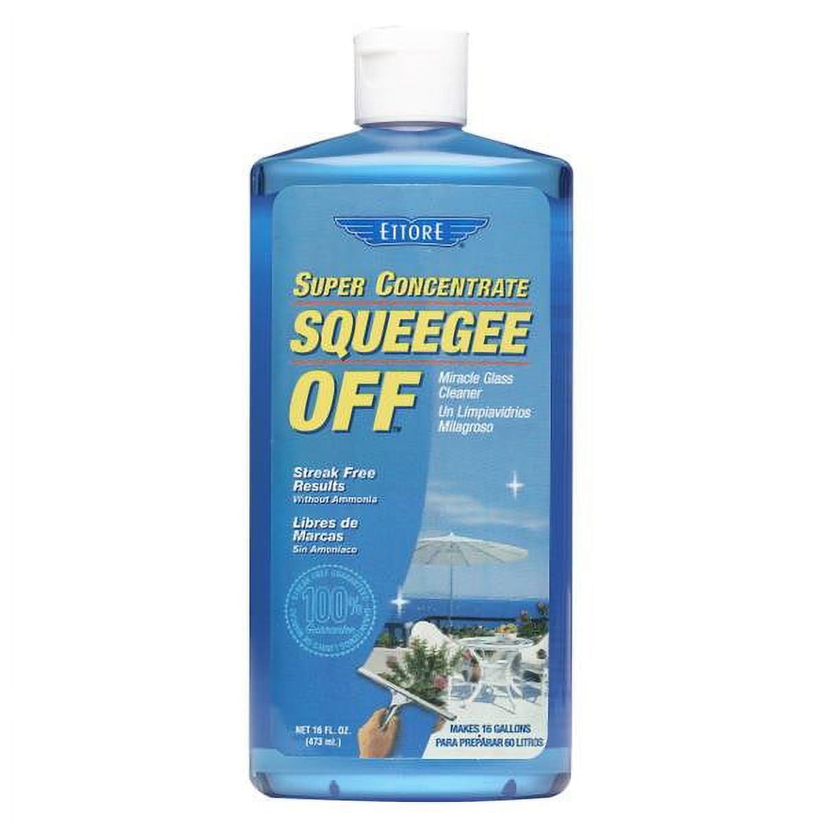 Ettore SqueegeeOff Glass Cleaner Concentrate