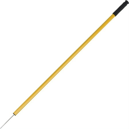 Ettore Trash Picker - 44" Reach - Lightweight, Ergonomic Handle, Safety Guard - Steel - Gold - 6 / Carton