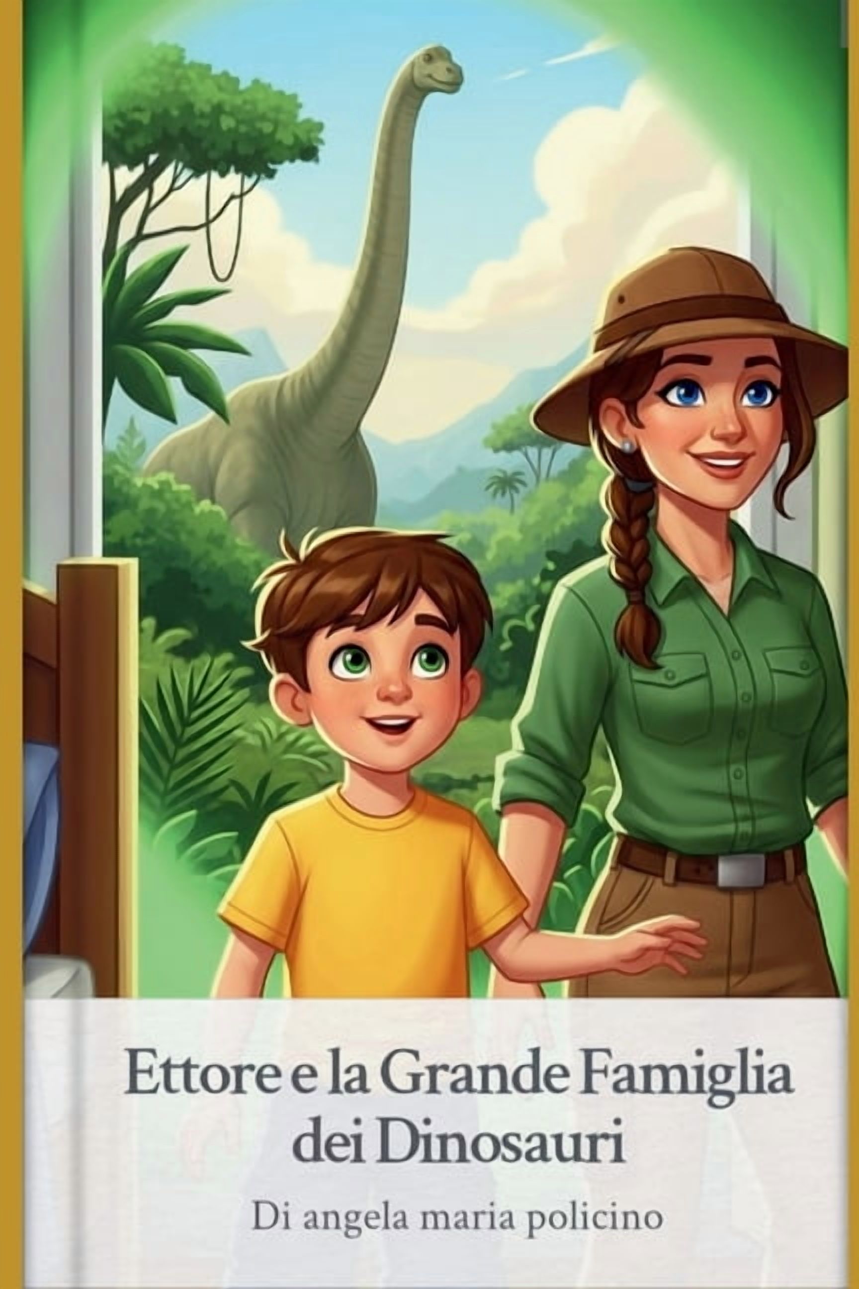 Ettore e la Grande Famiglia dei Dinosauri: Un viaggio avventuroso alla scoperta dei giganti del passato, (Paperback)