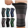 thumbnail image 1 of Ettsollp 1Pc Sports Knee Pads for Women & Men Workout Knee Protector for Cycling Running Hiking Basketball Elastic & Breathable Compression Knee Sleeve for Pain Relief Tendonitis Arthritis, 1 of 8