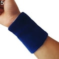 thumbnail image 1 of Ettsollp 1x Sports Wrist Sweatband Tennis Squash Badminton GYM Basketball Wristband Gift-Sapphire Blue, 1 of 2
