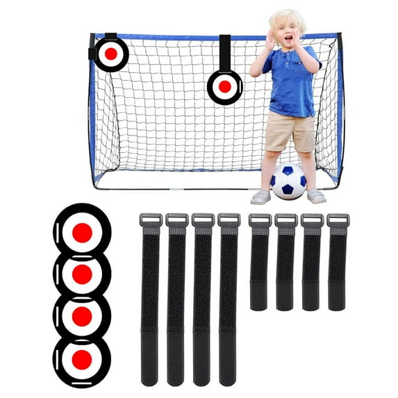 Ettsollp 2/4 Pcs Agility Targets Flat Cones Soccer Target Shoot Goal Target Discs for Lacrosse Soccer Baseball Hockey Sports Training