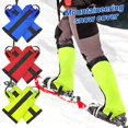 thumbnail image 1 of Ettsollp 2Pcs Waterproof Leg Gaiters with Fastener Tape Water-Resistant Breathable Adjustable Snow Boot Gaiters Leg Guards, 1 of 8