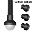 thumbnail image 1 of Ettsollp 3 Pcs Golf Ball Retriever Putter Grip Golf Ball Sucker Reusable Ball Grabber Suction Cup Pick Up Tool Golf Accessory, 1 of 7