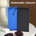 thumbnail image 1 of Ettsollp 5 Pcs Sunglasses Bag Microfiber Eyeglass Pouch Glasses Sleeve Case Portable Scratch-Resistant Bag for Sunglasses Phones Keys, 1 of 7