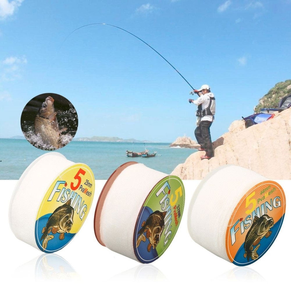 Ettsollp 5m Outdoor Dissolving PVA Mesh Net Refill Carp Fishing ...