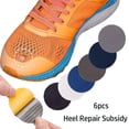 thumbnail image 1 of Ettsollp 6Pcs Shoe Hole Patch Round 3 Sizes Self-Adhesive Wear Resistant Universal Sports Casual High Heel Shoes Upper Repair Sticker Kit, 1 of 8
