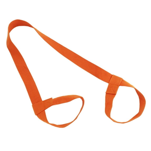 Ettsollp Adjustable Yoga Mat Elastic Belt Holder Strap Shoulder Carrier Fitness Supplies-Orange