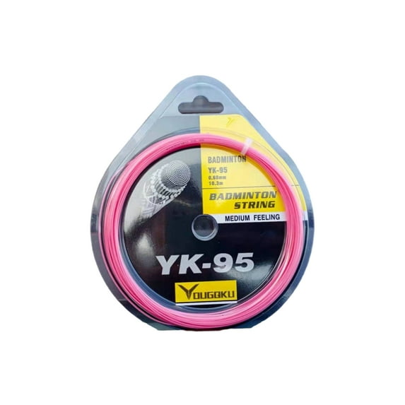 Ettsollp Badminton Racquet Accessories Badminton Racquet String Replacement Wear Resistant High Elastic Long-lasting Colorful Badminton Racket String Line