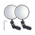 thumbnail image 1 of Ettsollp Bike Handlebar Mirror 1 Pair Convex Lens Adjustable Wider View Bicycle Rearview Mirrors Bike Accessories Bike Rearview Mirror, 1 of 8