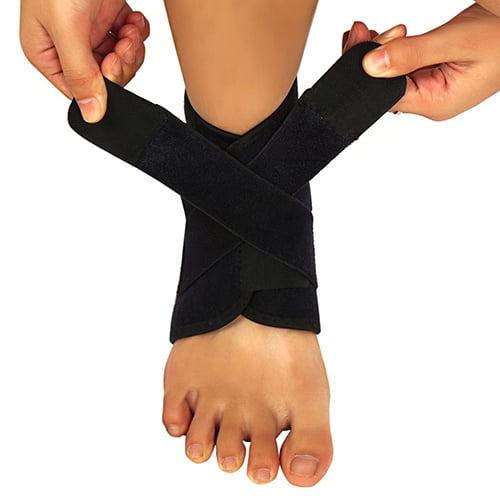 Ettsollp Breathable Ankle Anti Sprain Protector Belt Protect Ankle Support Band for Athlete-