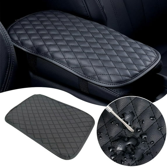 Ettsollp Center Console Cover Car Armrest Box Mat Split Bench Jump Seat Console Cushion Pad Console Cushion Pad Truck Accessories