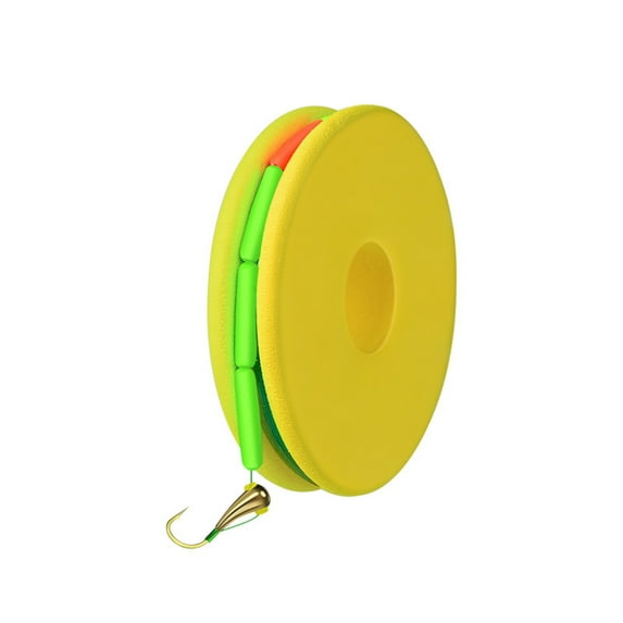 Ettsollp Fishing Supplies 2pcs Fishing Hook Line with Loop Corrosion Resistant Reusable Versatility Use Floating Fly Line Fishing Tool Fishing Line