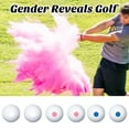 thumbnail image 1 of Ettsollp Gender Reveal Golf Ball with Golf Tee Exploding Golf Ball Set Powder Explosion Announcement Party Themed Gender Reveal Decoration, 1 of 8