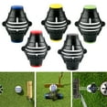 Ettsollp Golf Ball Marker 360degree Rotation Golf Ball Triple Line