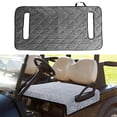 thumbnail image 1 of Ettsollp Golf Cart Seat Cover Soft Velvet Surface Golf Cart Seat Towel Blanket with Non-Slip Bottom for Most Club Car Cart Accessory, 1 of 8